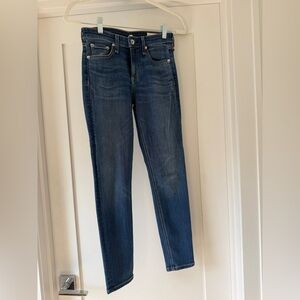 Women's Rag & Bone Dark Blue Slim Jeans